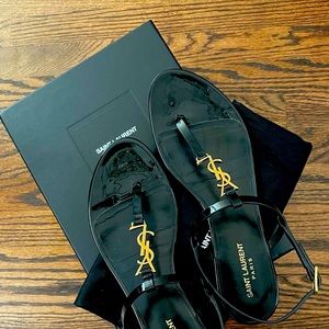 YSL Cassandra Flats - size 41